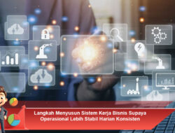 Langkah Menyusun Sistem Kerja Bisnis Supaya Operasional Lebih Stabil Harian Konsisten