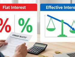 Cara Menghitung Bunga Pinjaman Efektif vs Flat agar Tidak Merugi